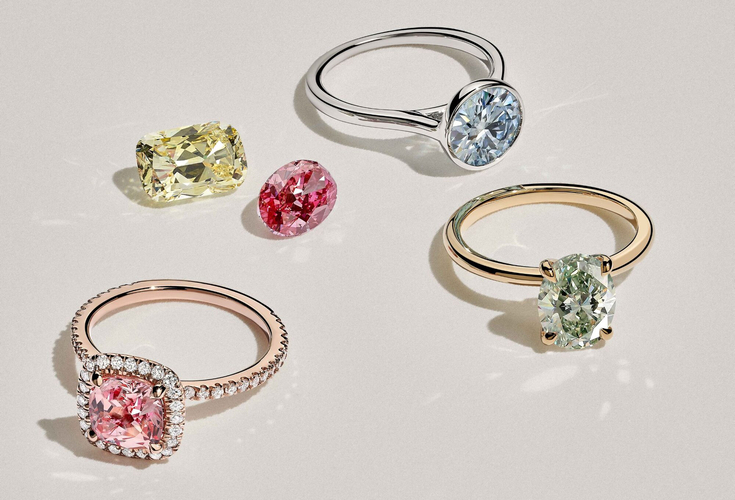 Best diamond color for platinum new arrivals