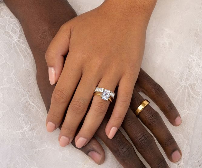 Average cost of wedding band ring clearance