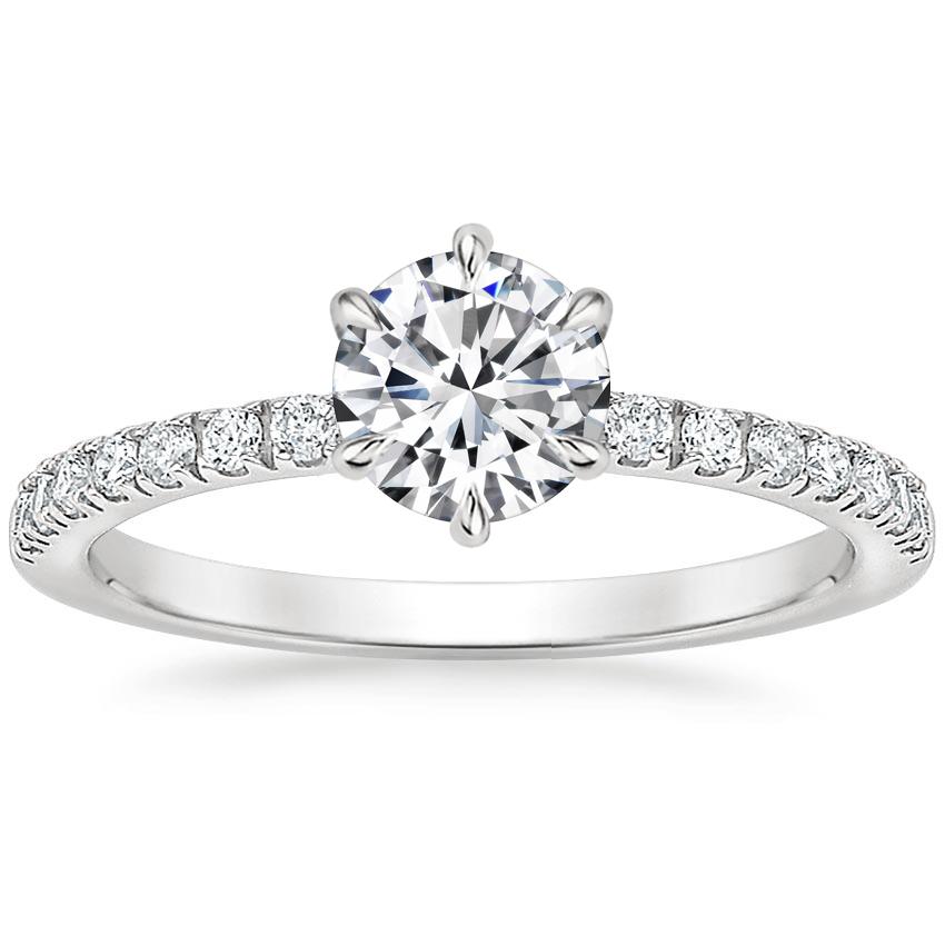 Six-Prong Diamond Ring | Poppy 