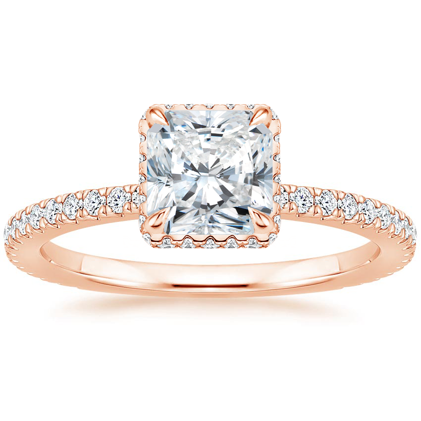 14K Rose Gold Gala Diamond Ring