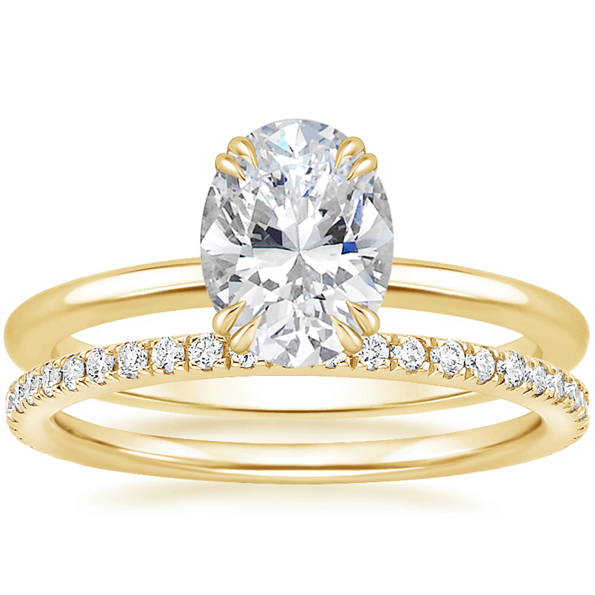 Ballad diamond shop ring oval