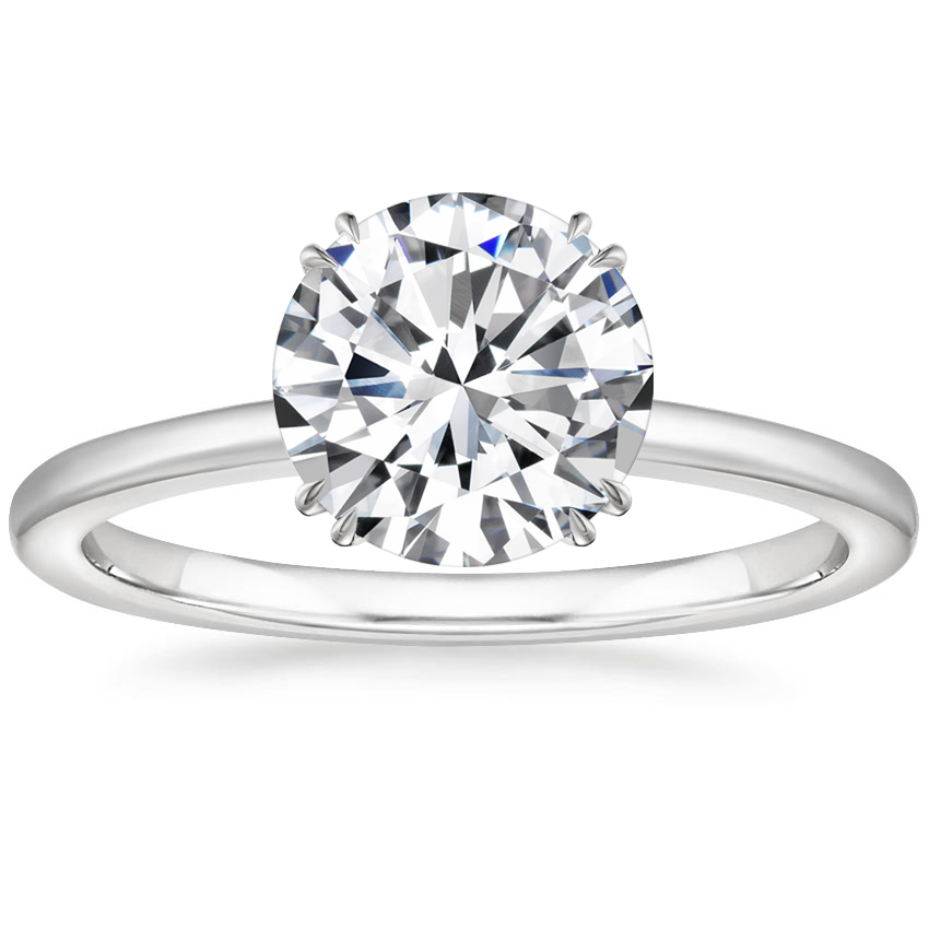 Platinum Sora Diamond Ring, large top view
