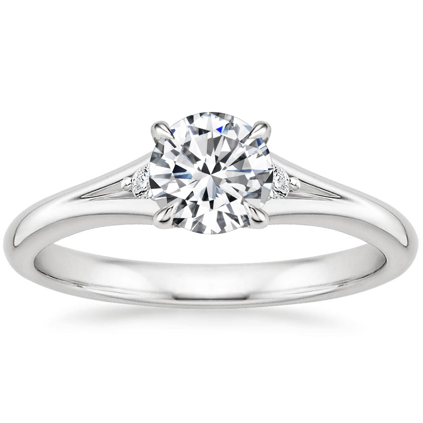 split shank engagement ring lena brilliant earth