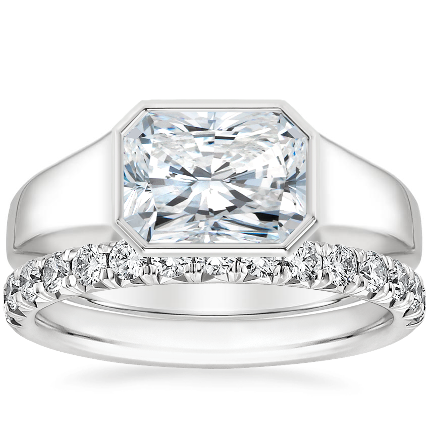 18K White Gold Haiden Ring with Sienna Diamond Ring 1 2 ct. tw
