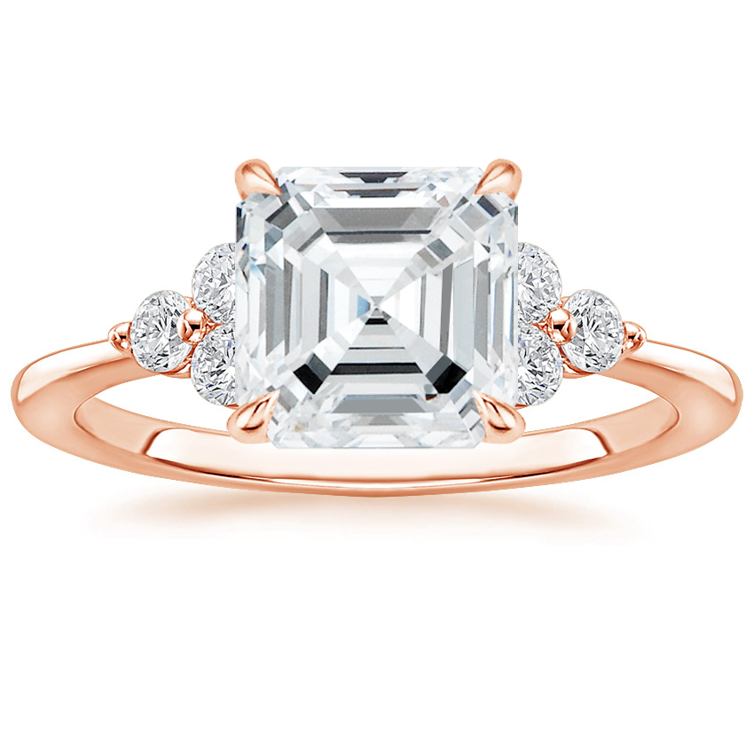 14K Rose Gold Luxe Melody Diamond Ring (1/5 ct. tw.), large top view