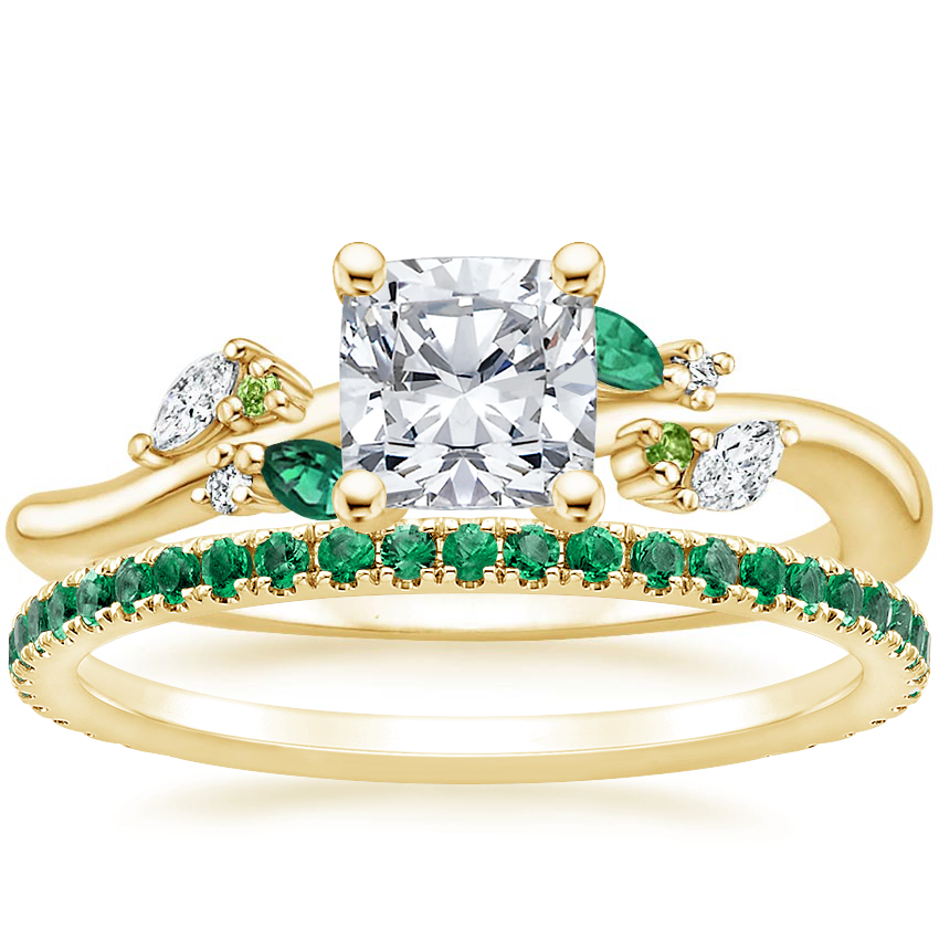 Brilliant earth best sale emerald ring