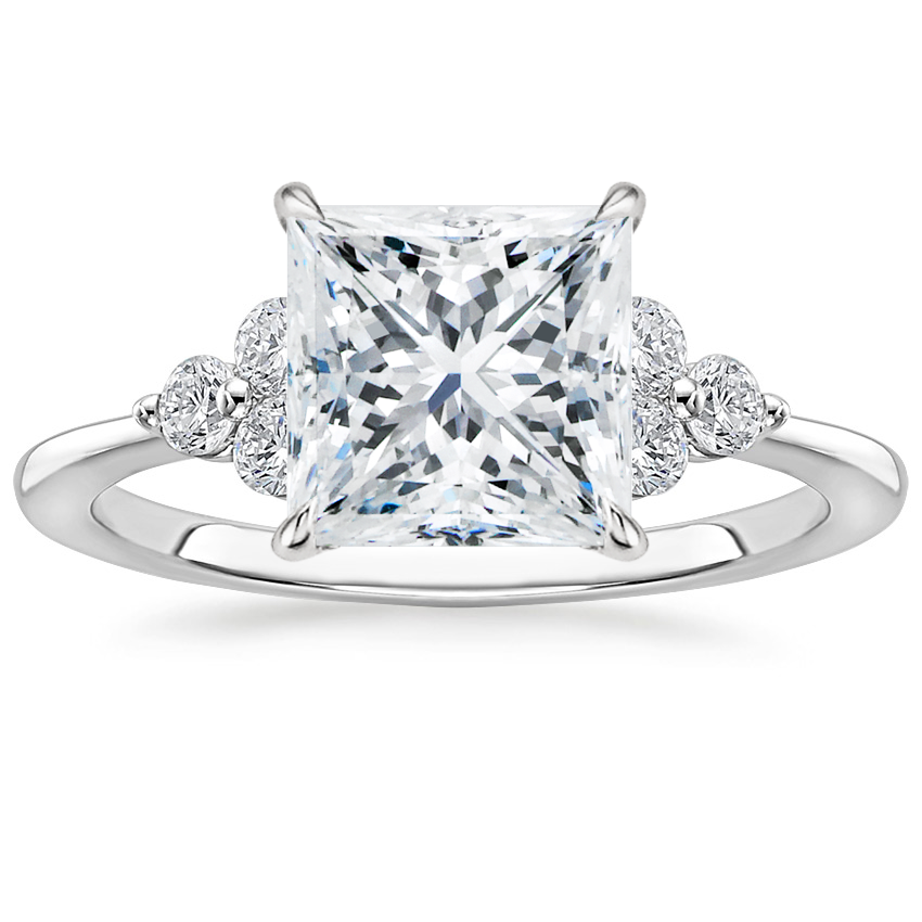 Platinum Luxe Melody Diamond Ring (1/5 ct. tw.), large top view