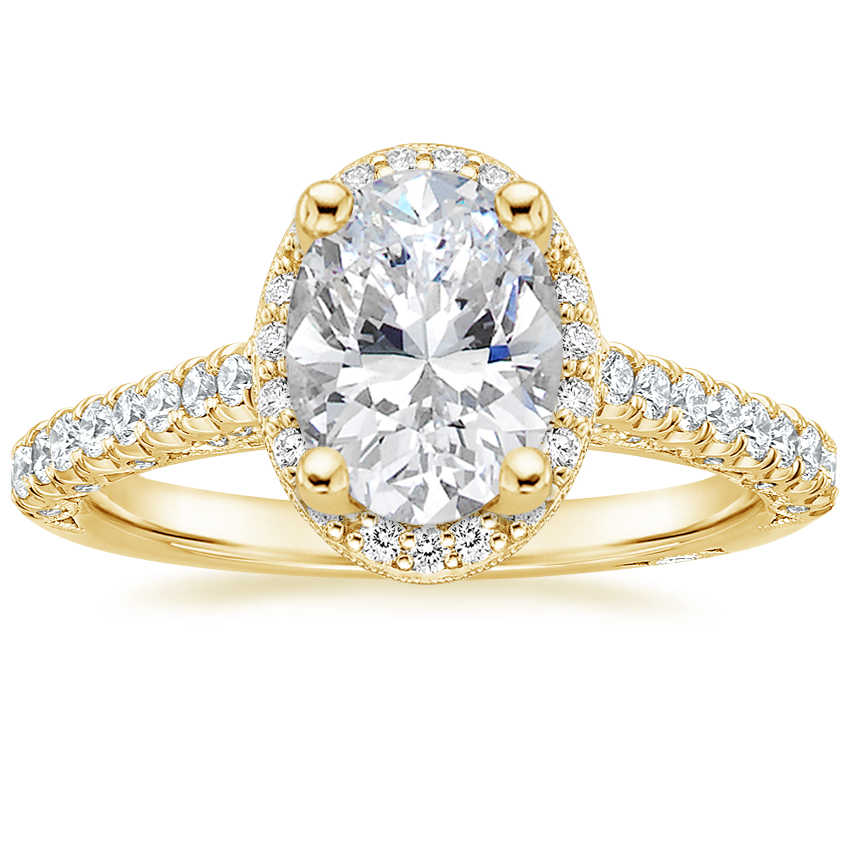 Tacori petite crescent oval deals