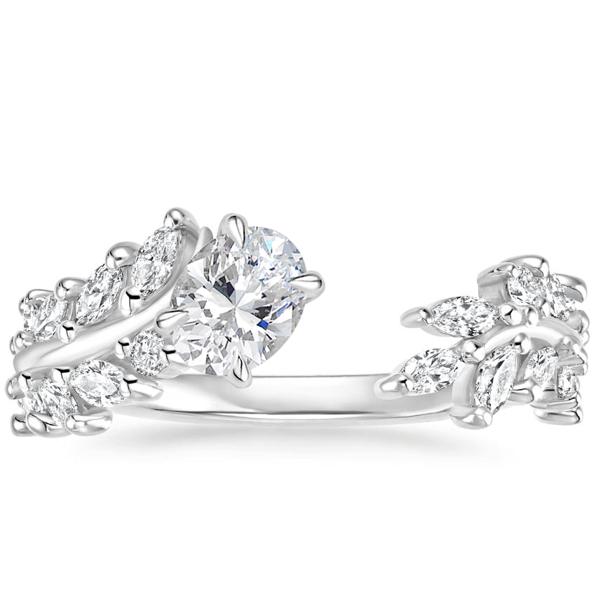 Brilliant earth outlet leaf ring