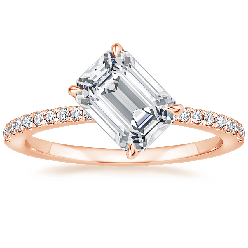 Brilliant earth rose gold on sale