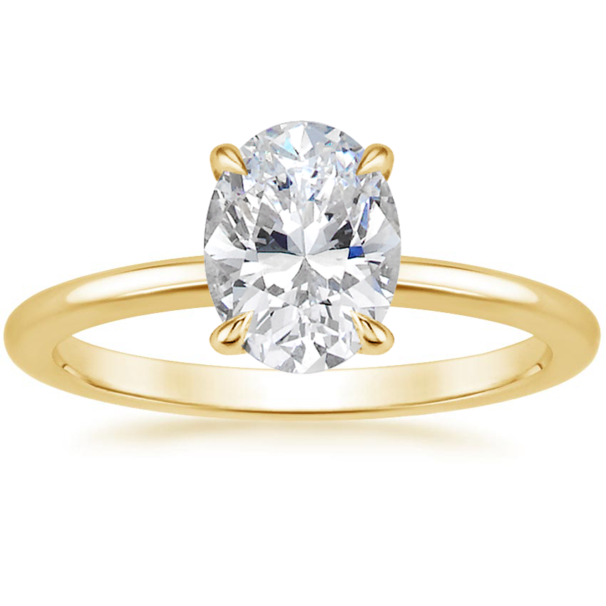 18K Yellow Gold Everly Diamond Ring
