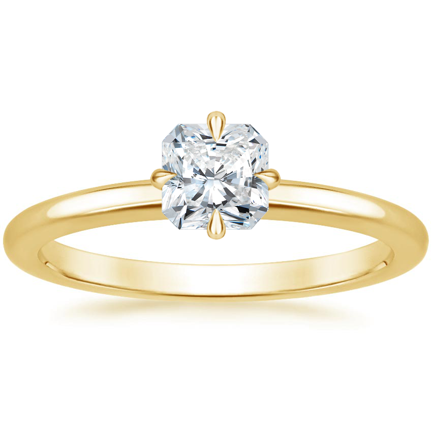 Brilliant top earth solitaire