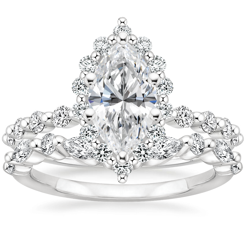 Marseille halo hotsell diamond ring