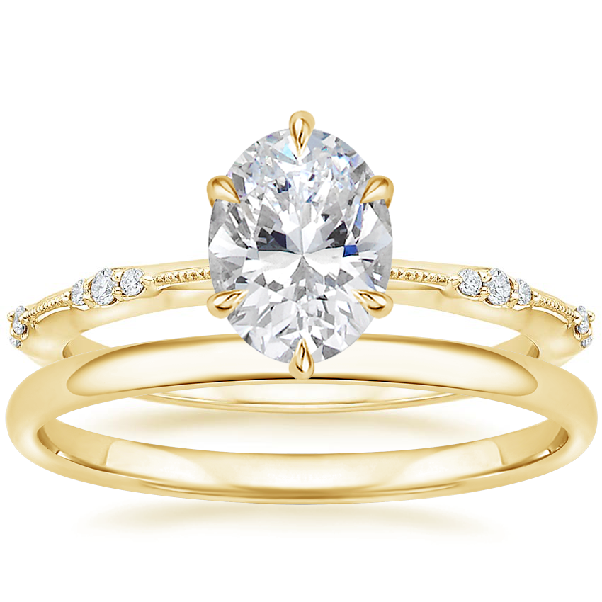 Brilliant earth deals yellow gold
