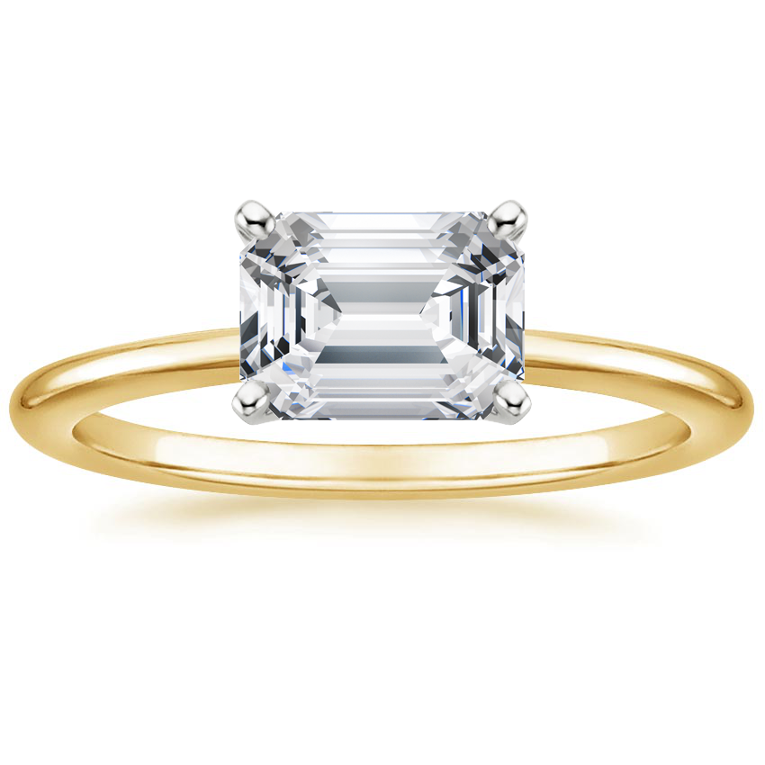 2.5 ct Brilliant Pear Cut Designer Genuine Flawless Green Simulated Diamond 14K 18K Rose Gold Solitaire Ring
