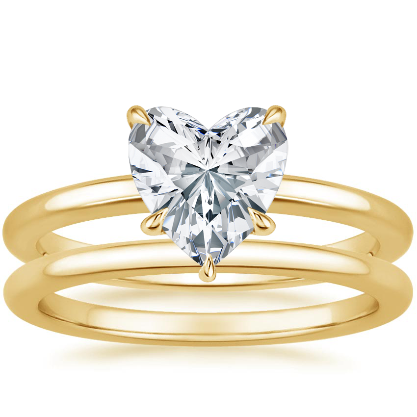 18K Yellow Gold Esme Bridal Set