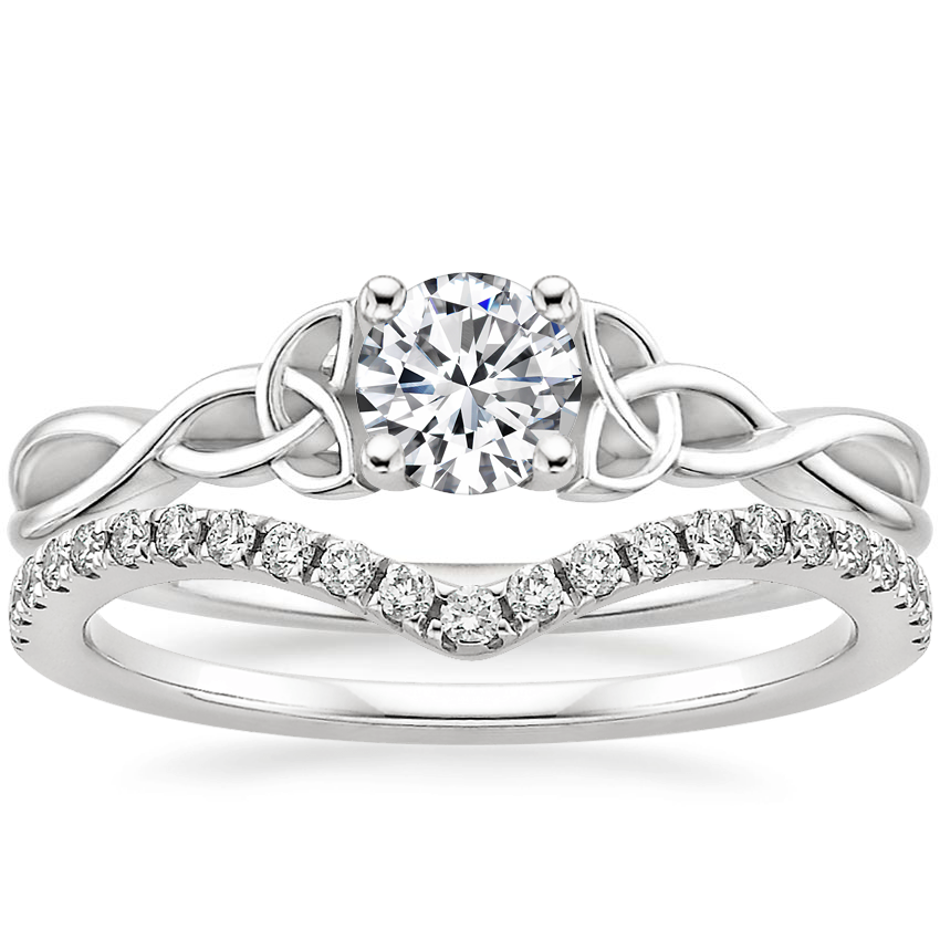 Brilliant earth celtic love knot ring sale