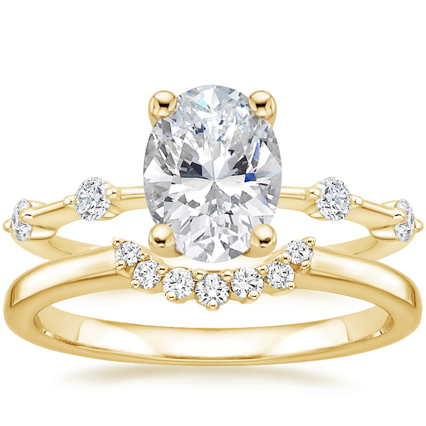 Brilliant earth hotsell yellow gold