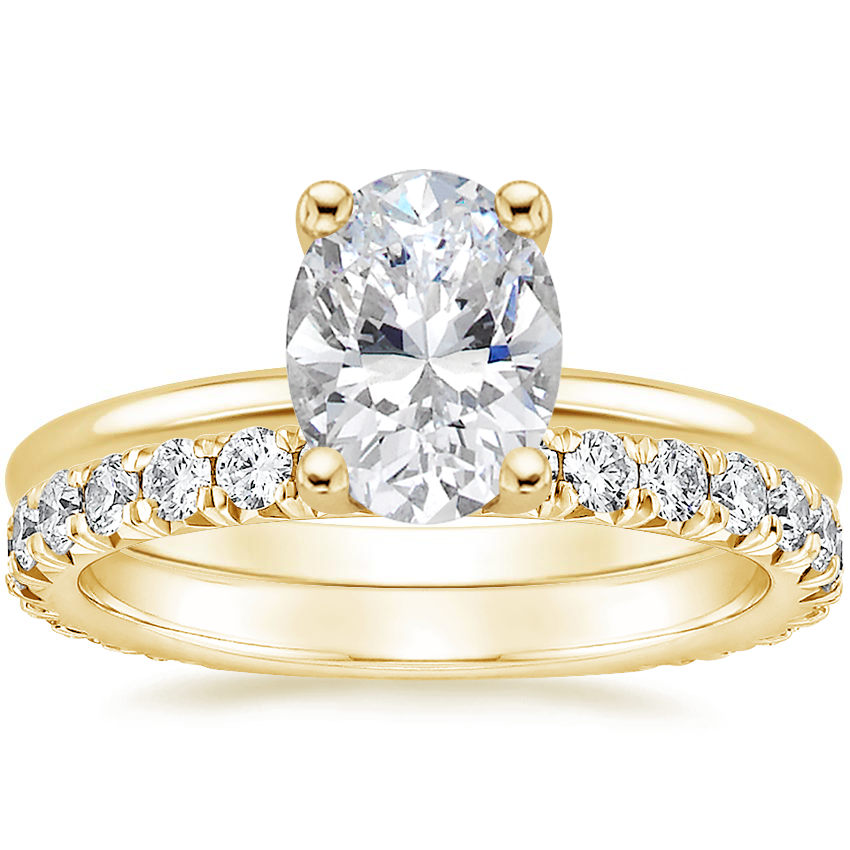 Perfect Fit Ring with Luxe Sienna Diamond Ring (5/8 in - Main Image