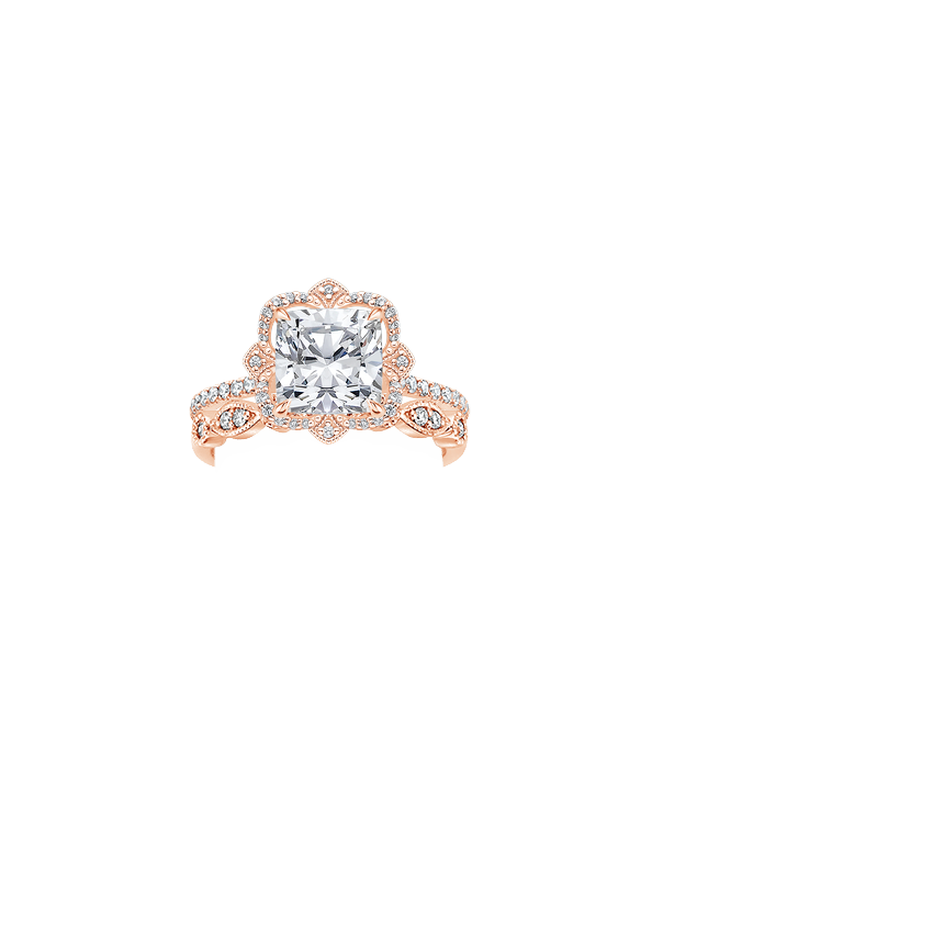 Reina Diamond Ring with Tiara Diamond Ring (1/10 ct. tw.) in 14K