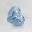 0.70 Ct. Fancy Intense Blue Heart Lab Created Diamond