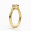 18K Yellow Gold Chamise Diamond Ring (1/15 ct. tw.), smallside view