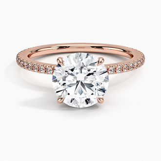 14K Rose Gold Demi Diamond Ring (1/3 ct. tw.)