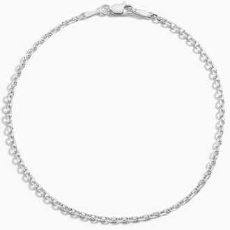 Diamond Cut Cable Chain Bracelet