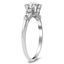 The Prita Ring, smalltop view on a hand