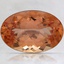 12x8.1mm Unheated Oval Imperial Topaz