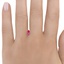 0.49 Ct. Fancy Intense Purplish Pink Pear Lab Created Diamond, smalladditional view 1