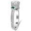 Celtic Emerald and Diamond Ring, smallview