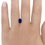 9x7mm Blue Oval Lab Created Sapphire, smalladditional view 1