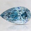 1.05 Ct. Fancy Vivid Blue Pear Lab Grown Diamond