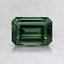 6.4x4.5mm Teal Emerald Sapphire