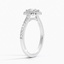 18KW Sapphire Adorned Odessa Diamond Ring (1/3 ct. tw.), smalltop view