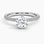 18K White Gold Bliss Diamond Ring (1/6 ct. tw.), smalltop view