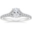 Platinum Felicity Diamond Ring (1/4 ct. tw.), smalltop view