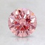 1.14 Ct. Fancy Pink Round Lab Created Diamond