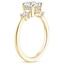 18K Yellow Gold Adorned Selene Diamond Ring (1/4 ct. tw.), smallside view