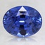8.9x7.1mm Premium Blue Oval Sapphire