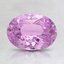 8x5.9mm Unheated Pink Oval Sapphire
