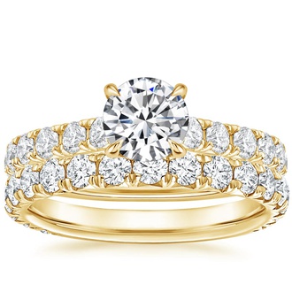 18K Yellow Gold Luxe Anthology Diamond Bridal Set