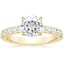 18KY Moissanite Luxe Anthology Diamond Ring (1/2 ct. tw.), smalltop view