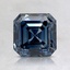1.7 Ct. Fancy Deep Blue Asscher Lab Created Diamond