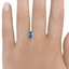 1.14 Ct. Fancy Vivid Blue Oval Lab Created Diamond, smalladditional view 1