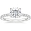 Moissanite Luxe Amelie Diamond Ring in Platinum
