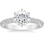 PT Moissanite Luxe Sienna Diamond Ring (1/2 ct. tw.), smalltop view