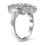 Art Deco Inspired Diamond Ring, smallside view