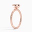 14K Rose Gold Noemi Ring, smallside view